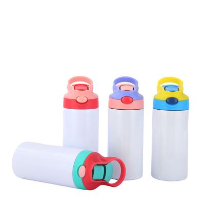 China Sublimation Viable Custom Wholesale Kids Double Wall Tumbler Insulated Low Moq White Case Package Kids Tumbler for sale