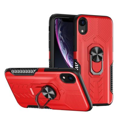 China 2 in 1 360 Degree Full Coverage Hybrid Protective Cell Phone Shockproof Case for iphone xs xs kickstand cell phone case maximum coverage SZ-003 for sale