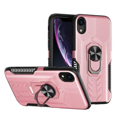 China 2 in 1 tpu PC mobile phone accessories kickstand hybrid case for iphone xr for iphone xr case hybrid for iphone xr tpu PC case SZ-003 for sale