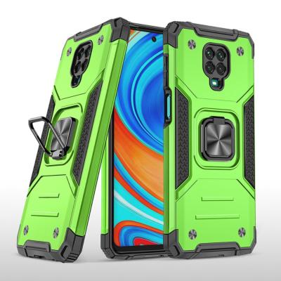 China Anti-drop 2 in 1 Stylish Cell Phone Case For Redmi Note 9 Pro /9S Mobile Phone Case for sale