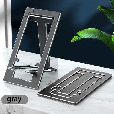 China Metal Aluminum Alloy Mobile Phone and Tablet Stand High Quality Electroplating Stand for sale