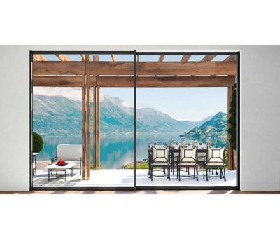 China sound insulation china manufacture professional luxury villa aluminum sliding doors for sale