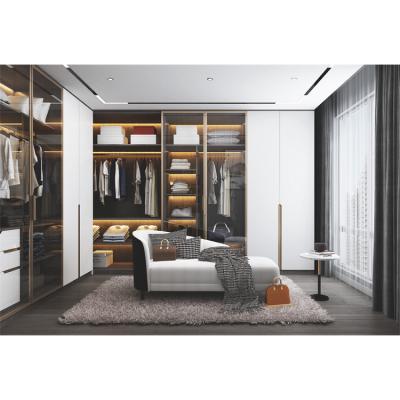 China Adjustable (Height) Custom Dressing Room Closet Luxury Walk In Closet Set for sale