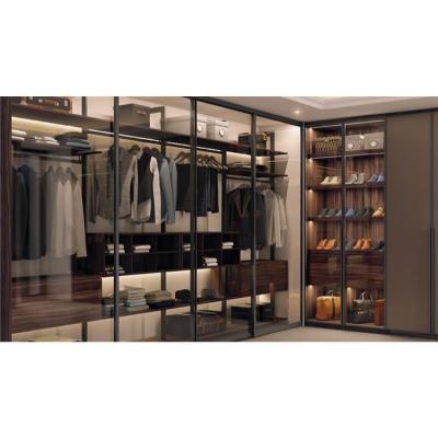 China Factory Made Melamine Plywood Foshan (Height) Adjustable White Wardrobe Closet Walk In Closet Wardrobes for sale