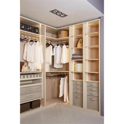 China (Size)Adjustable Modern Walk In Closet Cabinet Storage Wardrobe Modern Walk In Locker Room for sale