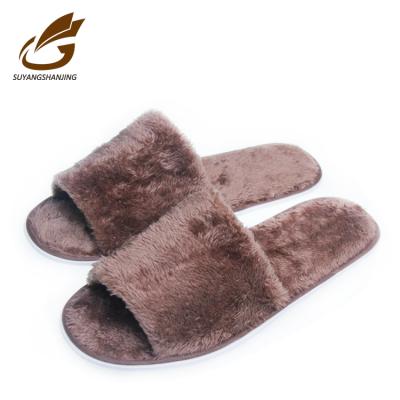 China Soft Recyclable Daily Use Old Fashioned Slippers / Washable Hotel Guest Slippers for sale