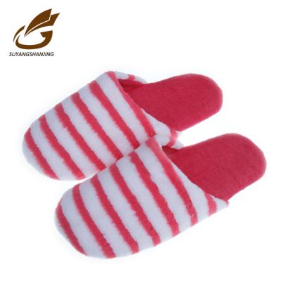 China New Fashion Indoor Wholesale Ladies Cotton Fabric China Market Slippers Indoor Slippers for sale