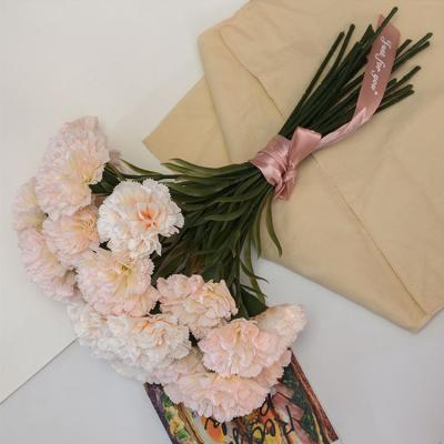 China Home/Office/Party Hotel/New Wholesale Single Carnation Branch Artificial Flower Wedding Decoration For Mother's Day for sale