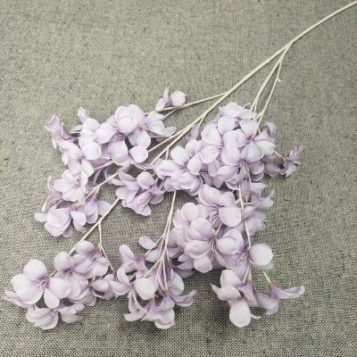 China Silk Artificial Fake Flower Hanging Silk Wedding Decoration Frangipani Flower Eggs for sale