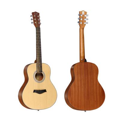 China On his thirty one 36 inch chinese wholesale travel acoustic guitar with natural color for sale