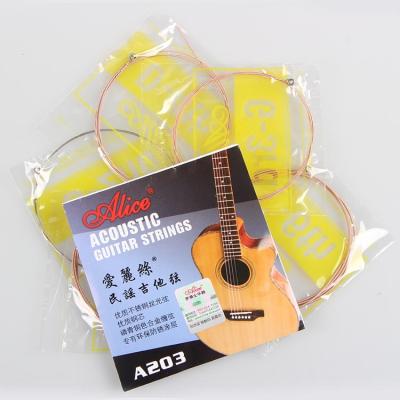 China HEBIKUO GUITAR A203 Lowest Price Musical Instruments Core Acoustic Guitar Steel Strings for sale