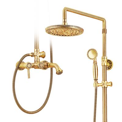 China With Sliding Bar Shower Faucets Exposed Bath And Shower for sale