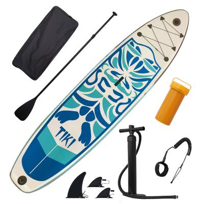 China Durable Rack Up Paddle Board SUP Inflatable Paddle Board Surfboard Set Surf Paddle Board for sale