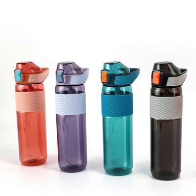 China Colorful Stocked Fruit Water Bottle 650ML/800ML Bicycle Sports Drink Plastic Water Bottle For Summer Vacation for sale