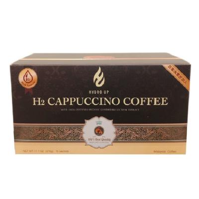 China Slimming Safety Hot Selling Weight Loss Slim Delicious Cappuccino Ganoderma Extract Instant Coffee 3 In 1 Diet Coffee for sale