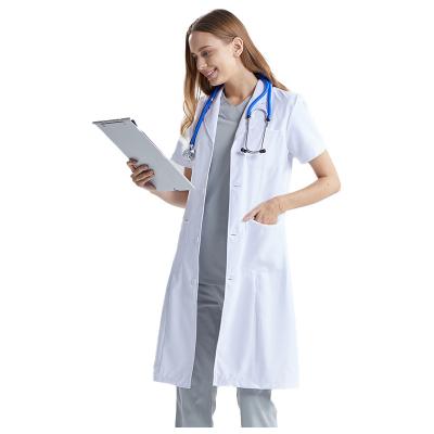 China Wholesale Reusable Long Surgical Gown Medical Scrubs Nurse Uniform Dental Doctor Lab Coats Gown for sale