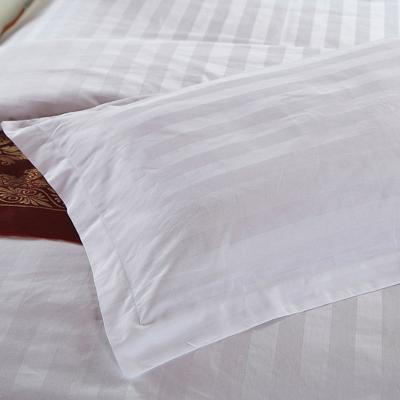 China Anti Dust Mites 100% Cotton Bedding Set 3cm Lined Pillowcases Hotel From Factory Directly for sale