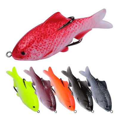 China Silica Gel New Style 9.5cm Lure 6PC Bionic Bait 18g Bait For Fishing Tackle Wholesale for sale