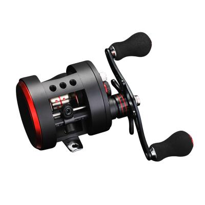 China Aluminum Alloy+Stainless Steel 10BB Round Left/Straight Magnetic Braking Reel Mount Circuit Bait Fishing Reel for sale