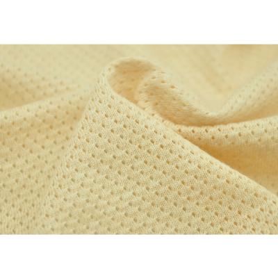 China Cotton Antistatic Knitted Organic Mesh Fabric for sale