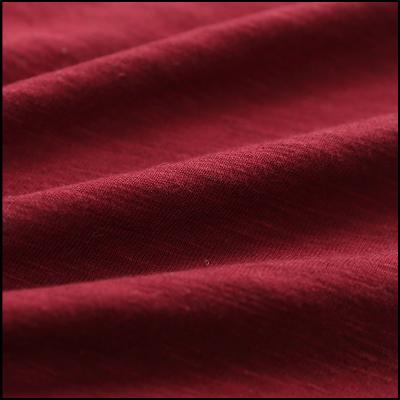 China Anti-odor 160gsm Dyed Organic Bamboo Jersey Fabric for sale