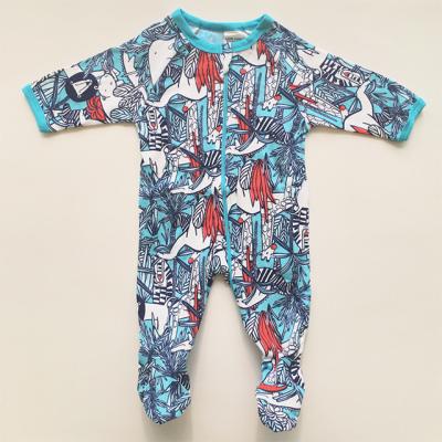 China OEM Organic Custom Print 100% Cotton Cotton Baby Clothes for sale