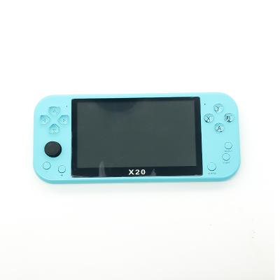 China Play Games Music Movies E-books Shooting Photography X20 Handheld Game Player 7 Inch Game Console Retro Dual Game Console Players for sale