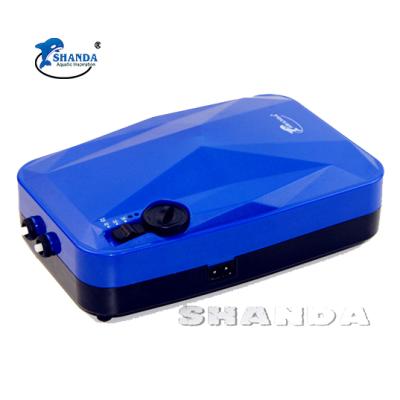 China Viable Compressor For Aquarium Compressor Silent 36Hours+ AC/DC Dual Outputs for sale