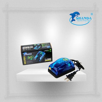 China 3W Aquarium Compressor Aquarium Mini Oxygen Pump Single Outlet Viable Silent Compressor Air Stones for sale