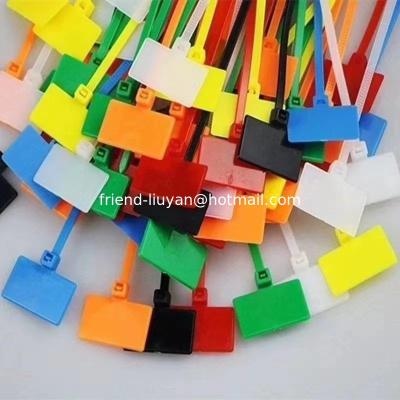 China 1.2mm Nylon kabelbanden UL94V-2 Vlamvertrager zelfvergrendelend Nylon zipbanden Te koop