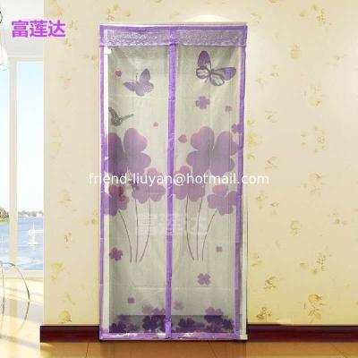 Cina Mosquito Net per la tenda della porta, rettaglio schermo magnetico della porta,stampato facile da adattare tenda della porta in vendita