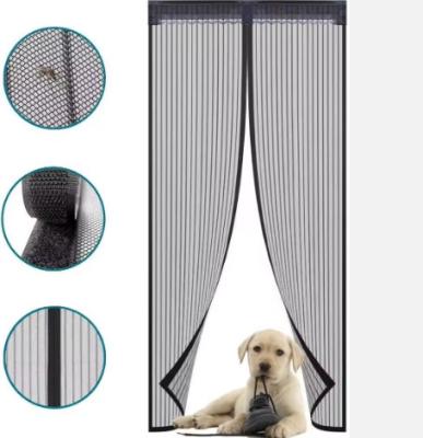 China Easy Access and Bug Protection with Magnetic Mesh Door Curtain for sale