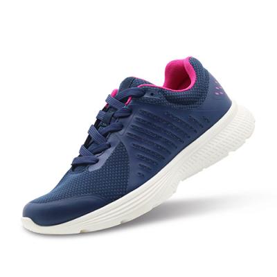 China EVA Support logo custom 2022 spring new design running sneaker blue breathable gym shoes light weight women tennis shoes for sale