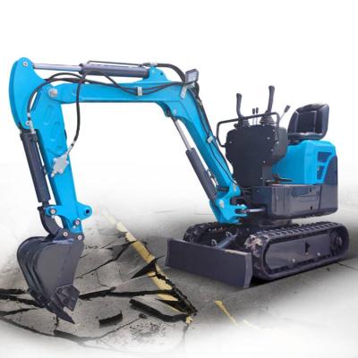 China Building material shops import excavator small household excavator mini excavator 1.2 ton 1 ton china for sale