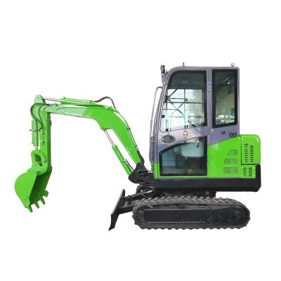 China Building Material Stores Factory Supply Hydraulic Rotator Excavator Manufacturer Digger Excavator 3 Ton Mini Excavator for sale