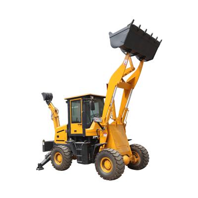 China Construction Material Shops Professional Manufacturer 4 Wheel Drive New Backhoe and Loader Attachment Backhoe Wheel Loader India for sale