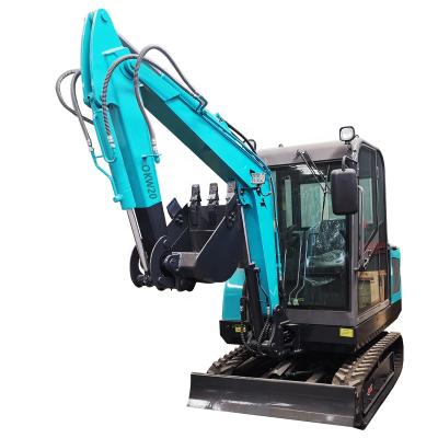 China Hotels Europe Market Sales Mini Excavator Machine Excavator Garden With CE Certification for sale