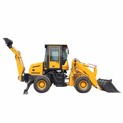 China Building Material Shop Mini Small Backhoe Loader 4x4 Backhoe Loader Wheel Attachment with price for sale