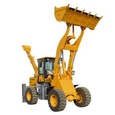 China Stores Front Hydraulic Backhoe Mini Backhoe Loader Construction Material Loader and Backhoe 4x4 Loader with Price for sale