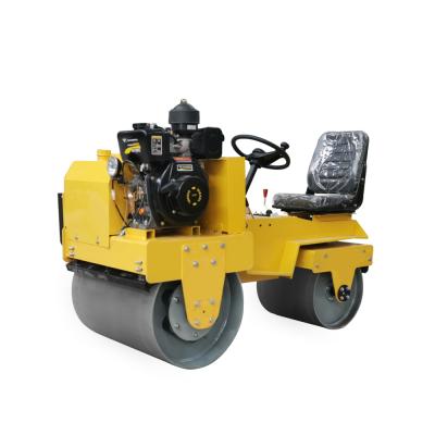 China Construction worksÂ   Vibrating Roller Asphalt Sidewalk Sales Road Vibrator Walk Behind Roller Compactor Mini Road Roller for sale