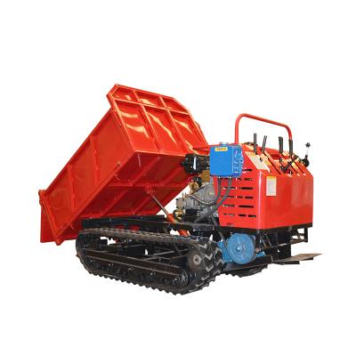 China Steel Wire Track Hi-Tech Crawler Dumper Truck Rubber Conventional Mini Rear Dumper for sale