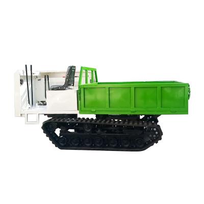 China Steel Wire Track Factory Export Crawler Lift Unloader Truck Volume Capacity Rubber Crawler Unloader And Boom for sale