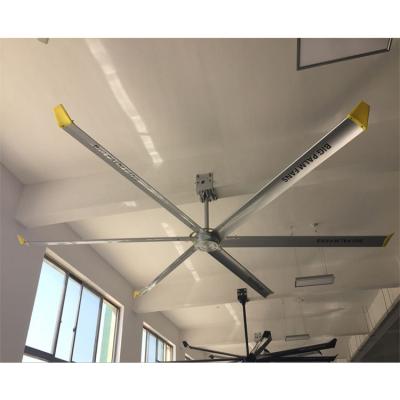 China 0.53kw 1p/3p 220v Modern Industrial Big Size Ceiling Fan Large Workshop Fan for sale