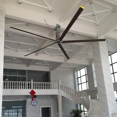 China 6.1m 1.5kw Energy Saving High Quality Farm Ventilation Hvls Big Ceiling Fans for sale