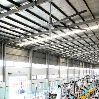 China BIG PALM Large Intelligent Warehouse Uses Giant Industrial Air Ceiling Fans for sale