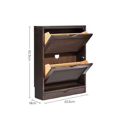 China Wooden Organizer Multifunctional Furniture High Quality Household Cabinet Shoe Rack Storage Rack for sale