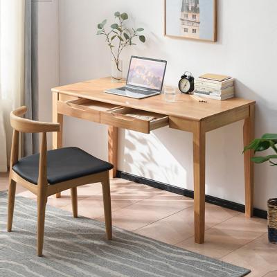 China Solid Wood Wooden Kids Game Study Desk Computer Table Adult Side Desk With Drawer for sale