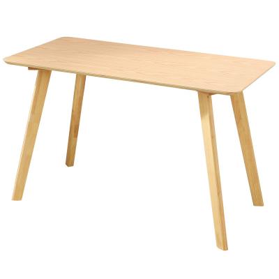 China Modern Furniture Household Solid Wood Wooden Laptop Dining Living Room Cafe Study Desk Table Desk for sale