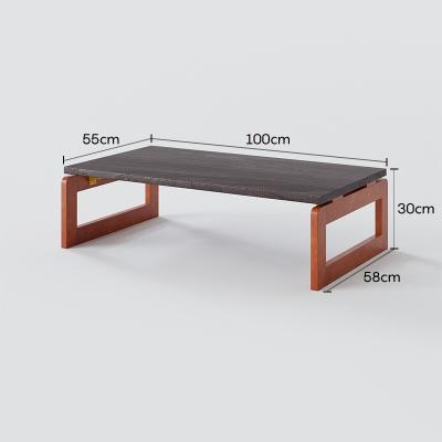 China Modern Nordic Wooden Folding Tea Desk Folding Computer Side Coffee Tables For Living Room for sale