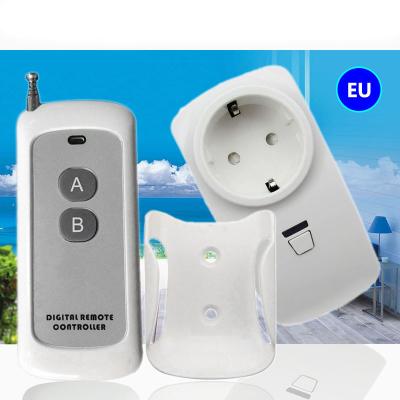 China EU Residential/Multi-Purpose Remote Control Electric Power Socket Lamp Switch Wireless Socket for sale